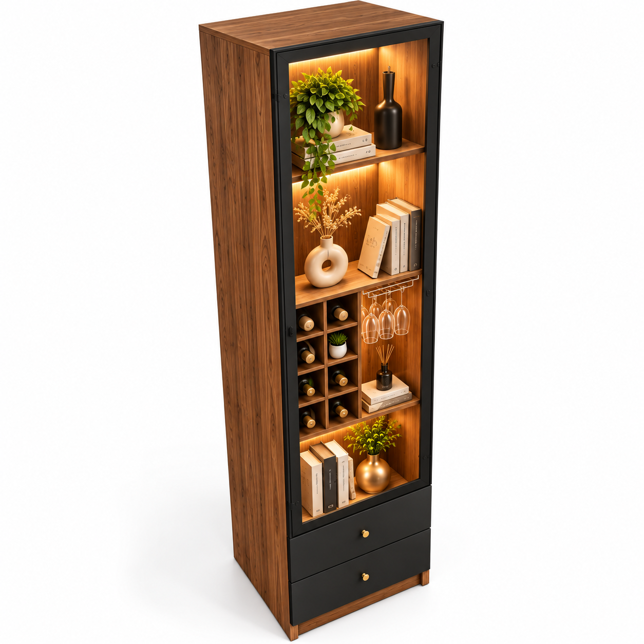 NEXUS Tall Display Cabinet - Image 3