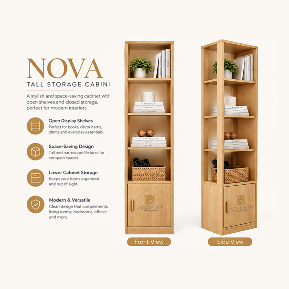 NOVA Tall Storage Cabinet - Image 4