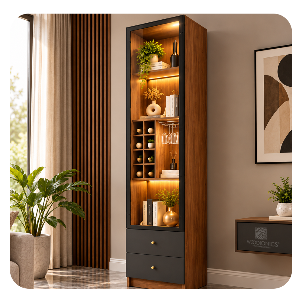 NEXUS Tall Display Cabinet